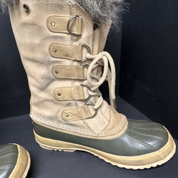 Sorel Joan of Arctic Tall Snow Boots Woman's Size 10 - Picture 4 of 12